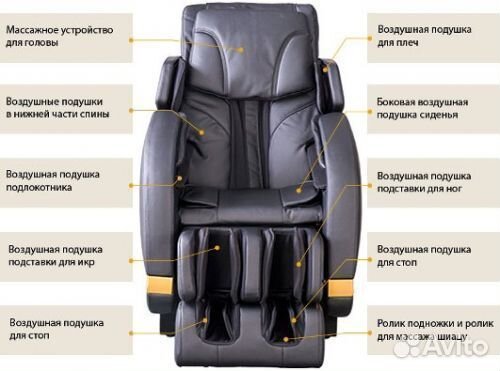 Массажное кресло Takasima Venerdi Simpatica