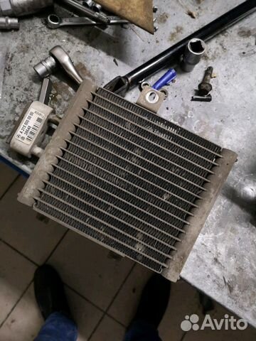 Радиатор гидро подвески abc w215 w220