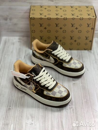 Кроссовки Nike Air Force 1 x Louis Vuitton