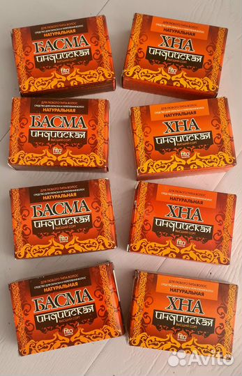 Натуральная хна и басма