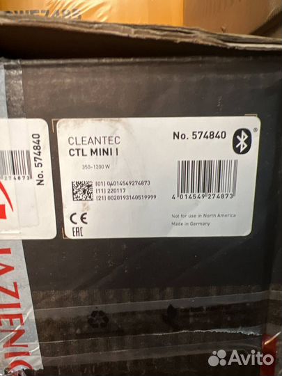 574840 Пылесос Festool cleantec CTL mini I