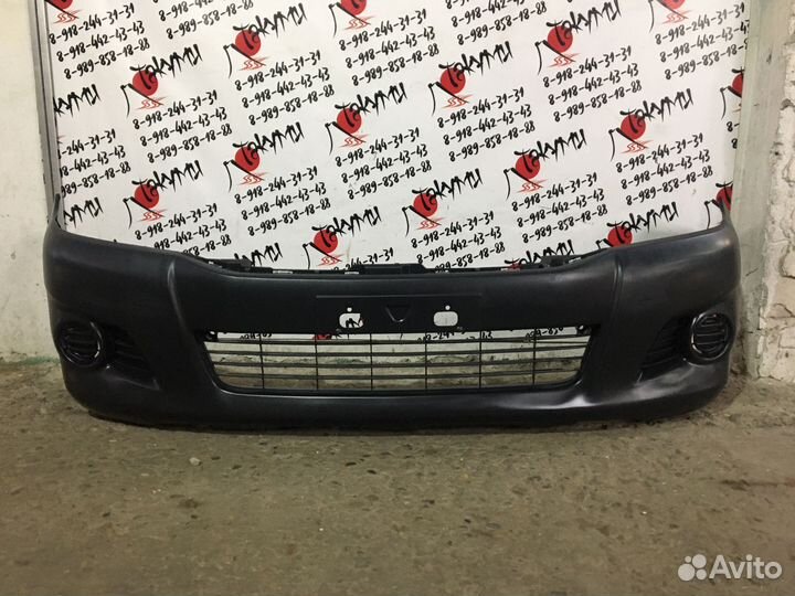 Бампер передний под расширители Toyota hilux Vigo