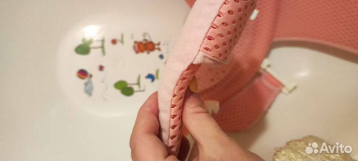 Ванночка для купания с горкой и термометром