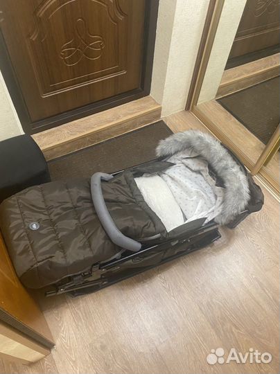 Санки коляска nika