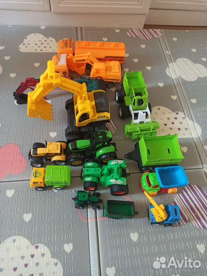 Детские машинки игрушки пакетом