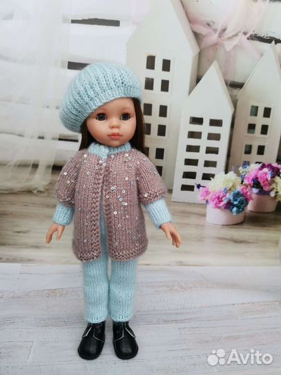 Вязаная одежда для куклы Паола Рейна/Paola Reina