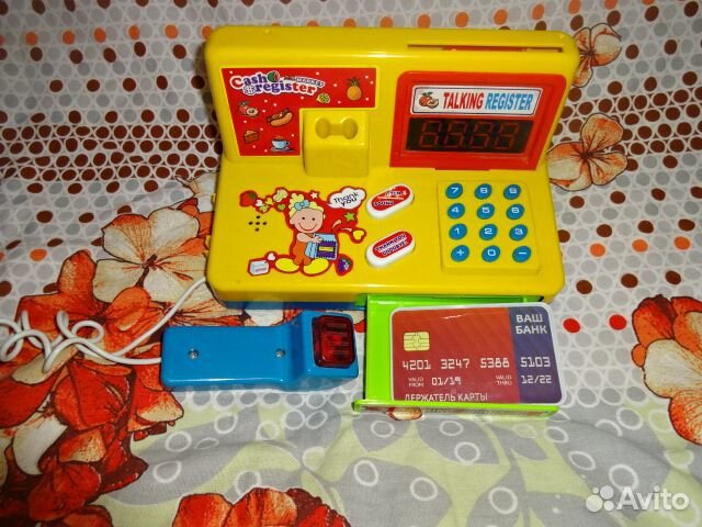 Кассовый аппарат для игры в магазин