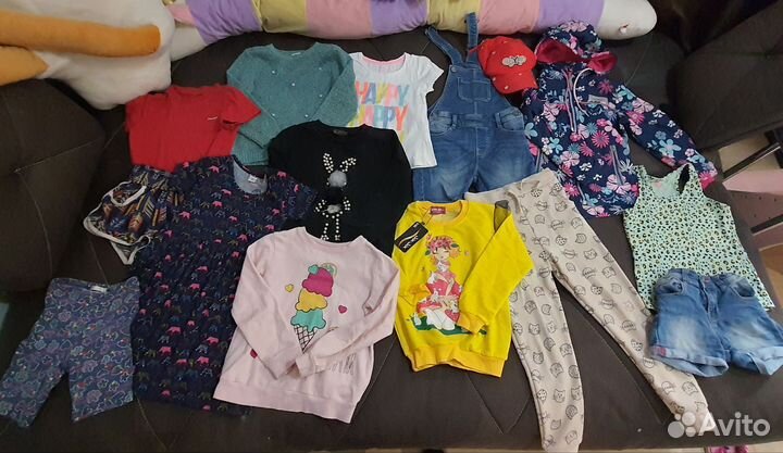 Пакет вещей на девочку 110-116