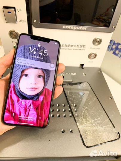 Замена стекла iPhone X, Xs,Xr, Xs max. Замена дисп