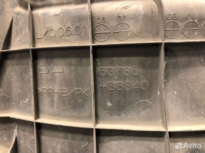 Защита боковая Toyota Camry V40