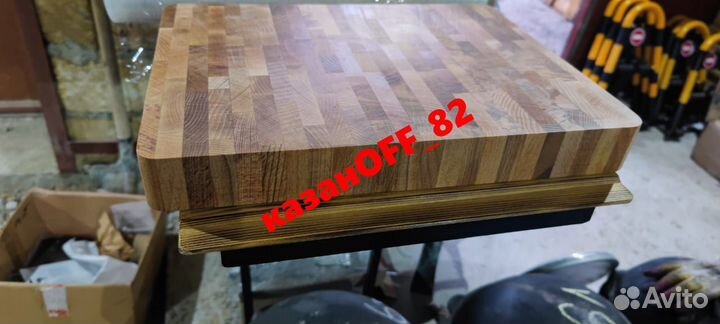 Доска торцевая разделочная 40*30*4 см бук