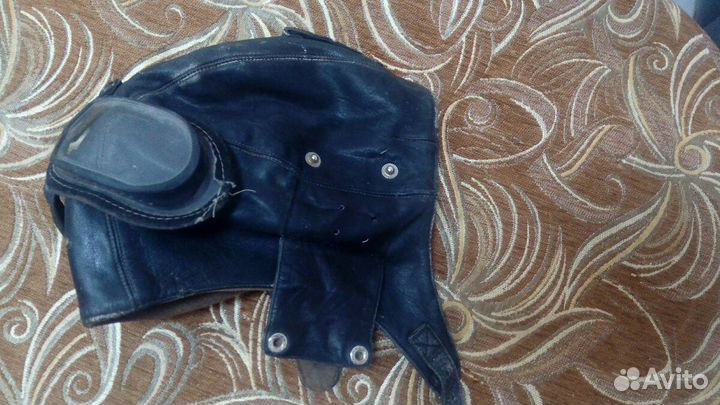 Шлем,модель советского полетного шлема 30-40 годов