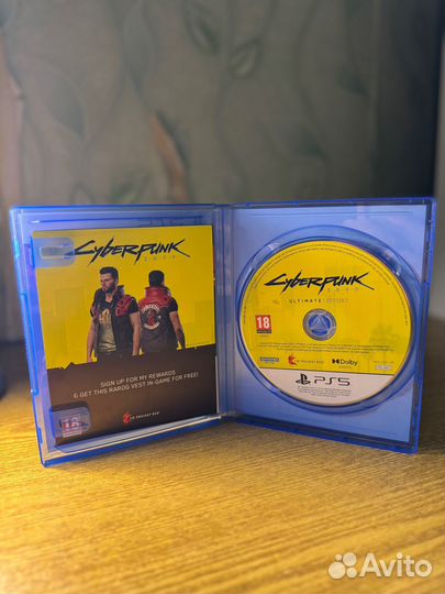 Cyberpunk 2077, диск для PS5 (без дополнения)