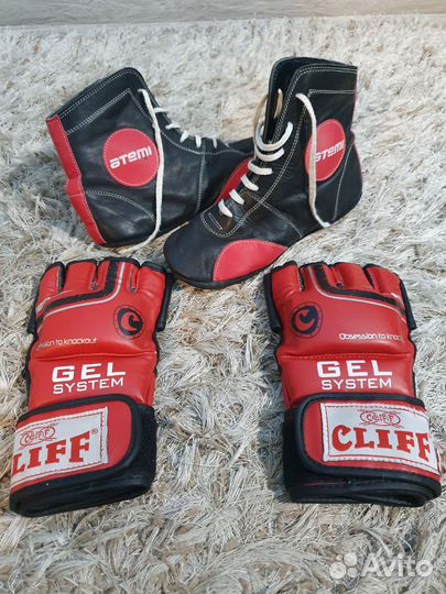 Перчатки для единоборств и самбовки детские мма