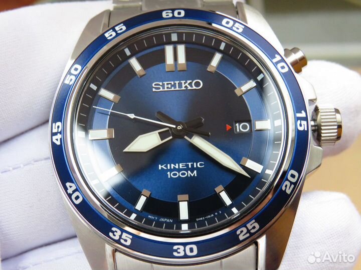 Часы Seiko (Сейко) Kinetic CS Sports Hardlex