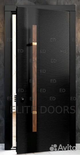 Дизайнерская входная дверь с терморазрывом ED-096