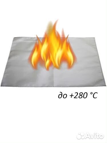 Огнеупорный коврик под печь