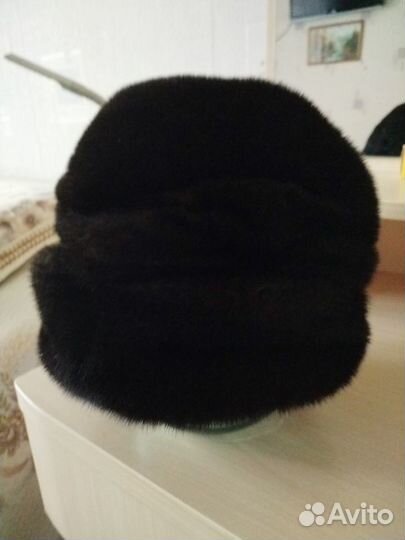Шапка норковая женская
