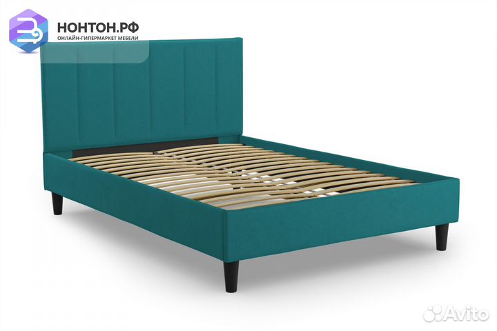 Кровать Дара бирюзовая