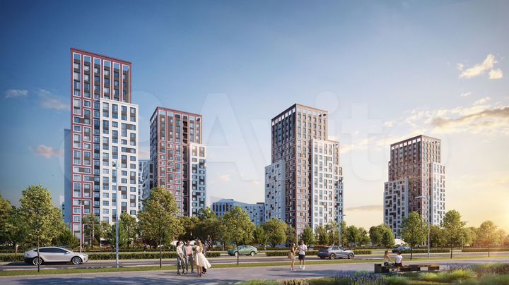 3-к. квартира, 68,7 м², 8/22 эт.