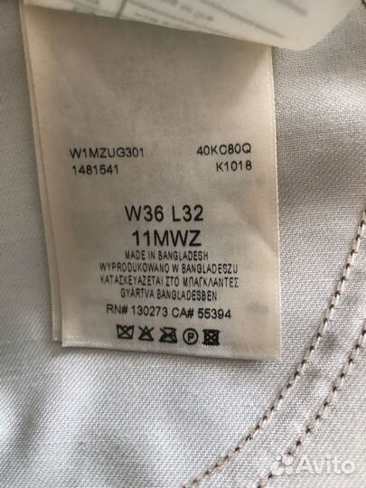 Джинсы wrangler w36L32