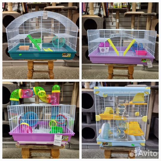 Клетки для животных и птиц в ассортименте