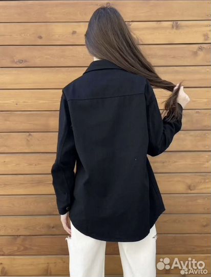 Рубашка джинсовая 50 размер