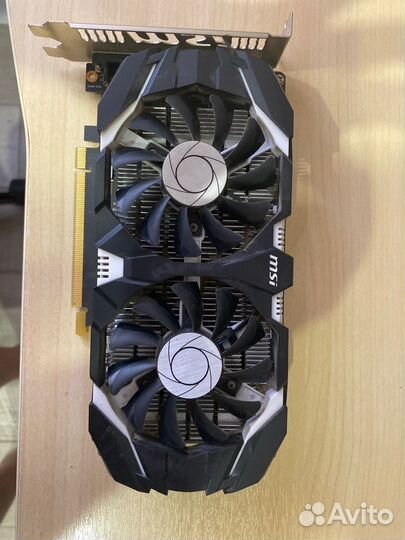 Видеокарта msi 1050ti 4gb