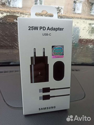 Зарядка samsung 25w с кабелем