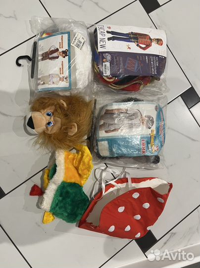 Новогодний костюм гусар ежик мишка лев петрушка