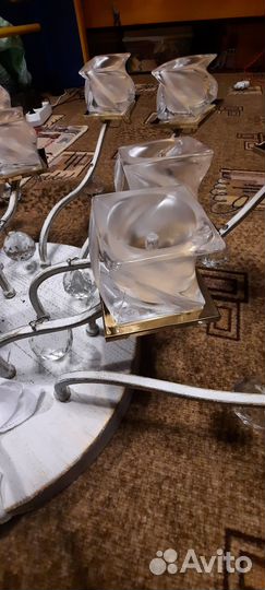 Люстра потолочная бу