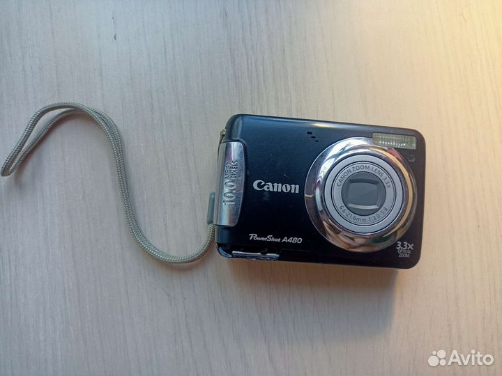 Компактный фотоаппарат canon a480