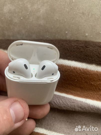 Беспроводные наушники apple airpods 2