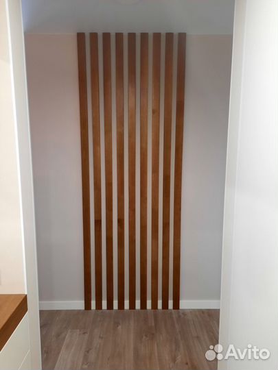 Перегородки реечные для зонирования комнаты
