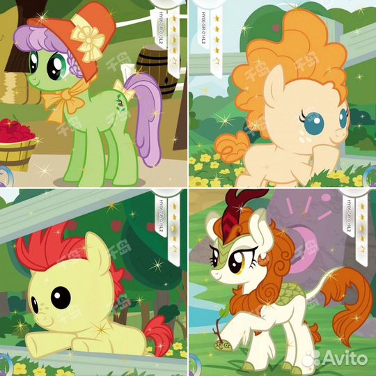 My little pony карточки kayou