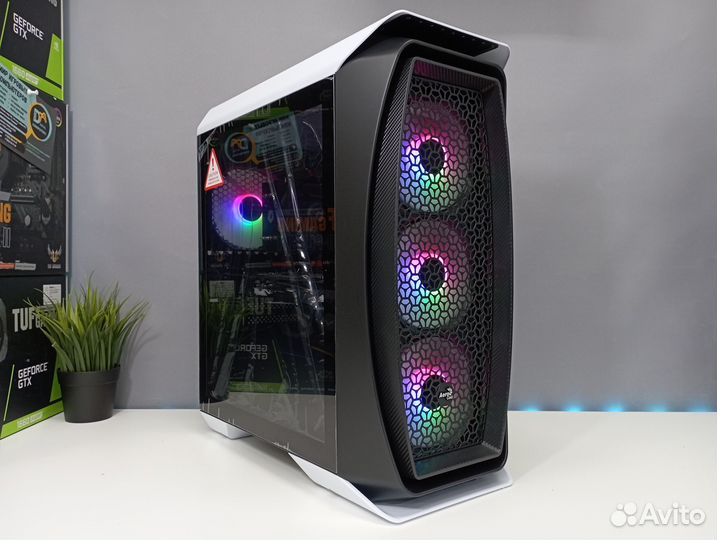 Игровой пк intel 12 ядер + AMD RX 580 8GB + 16GB