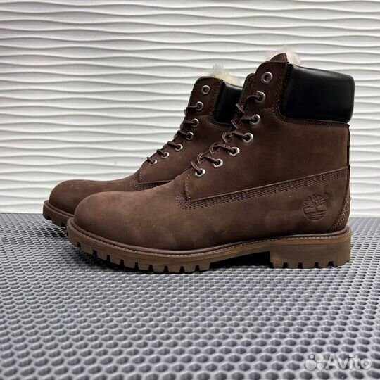 Ботинки timberland с мехом
