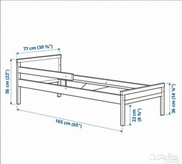 Детская кровать IKEA