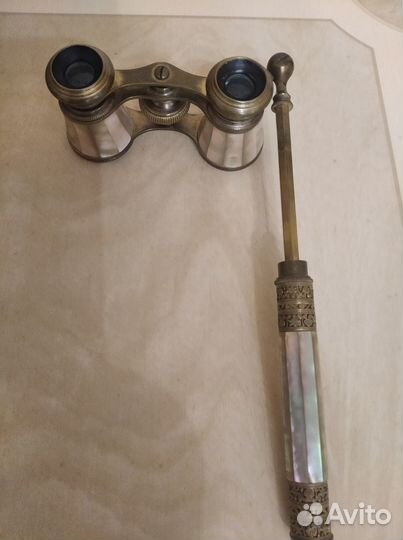 Старинный театральный бинокль