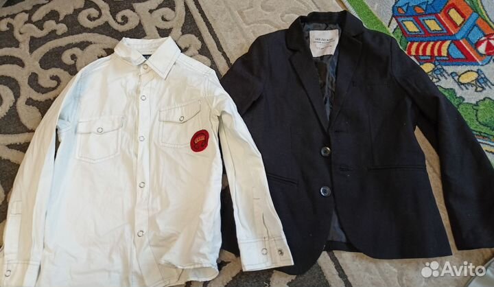 Пакет вещей на мальчика 110-116 см