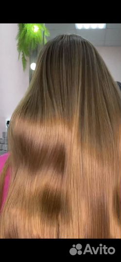 Ботокс, кератиновое выпрямление волос