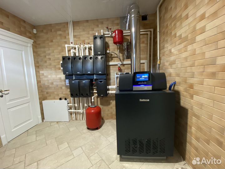 Монтаж отопления, тёплого пола, котельной