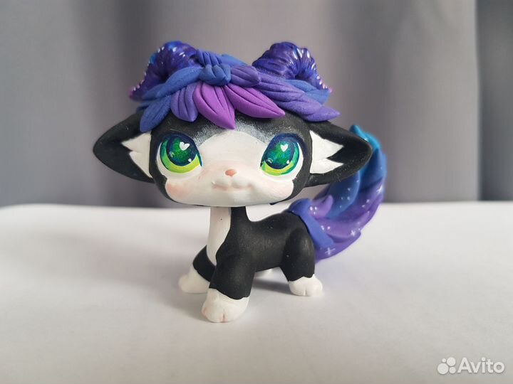 Лпс стоячка кошка ооак кот эльф lps