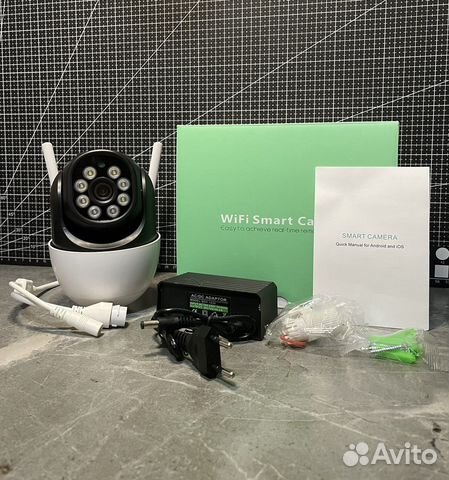 Уличная WiFi камера видеонаблюдения 5мп, iCsee