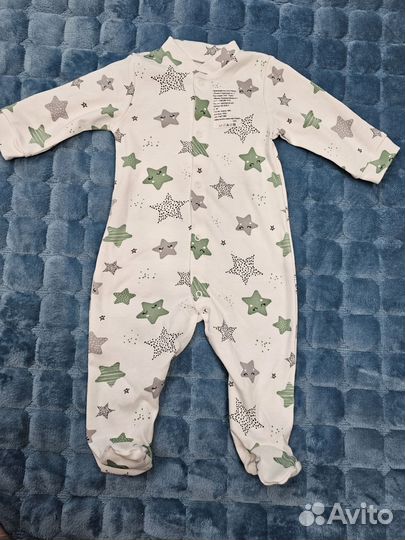 Новые нательные комбинезоны слип 68 (3-6 мес)