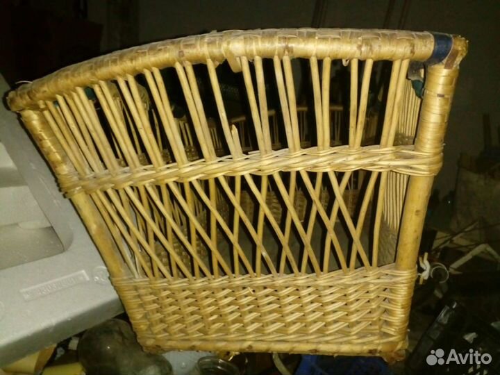 Колыбель детская плетеная