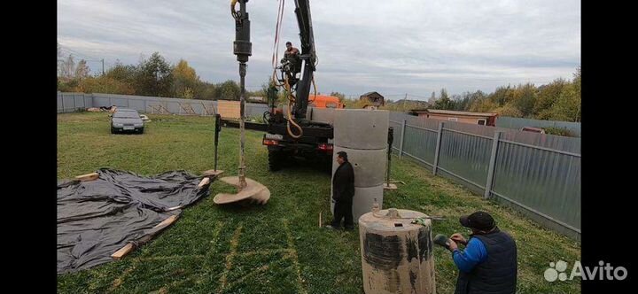 Бурение колодцев,септиков за 1 день.водоснабжение