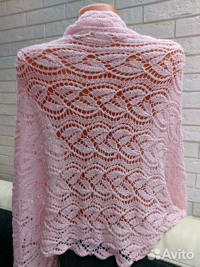 Палантин ручной работы