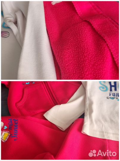 Детская одежда для девочки пакетом костюм 104 110