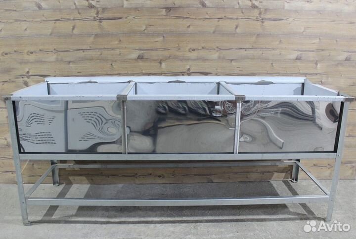 Ванна моечная из нержавеющей стали